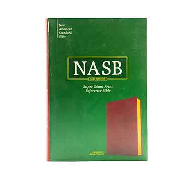 NASB SUPER GIANT PRINT REFERENCE BIBLE