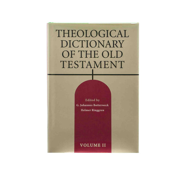 Theological Dictionary of the Old Testament, Volume 2