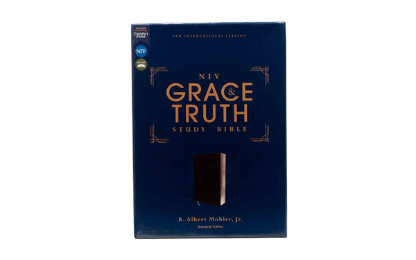 NIV GRACE AND TRUTH STUDY BIBLE COMFORT PRINT