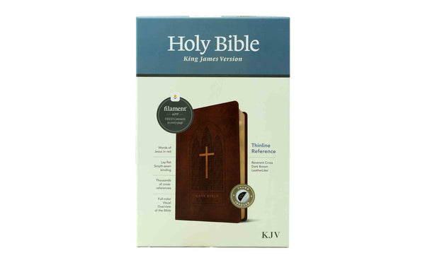 KJV THINLINE REFERENCE BIBLE FILAMENT EDITION, BROWN