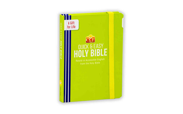 QUICK & EASY HOLY BIBLE - RETOLD IN ACCESSIBLE ENGLISH