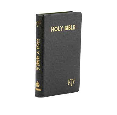 KJV COMPACT PEARL VINYL BLACK