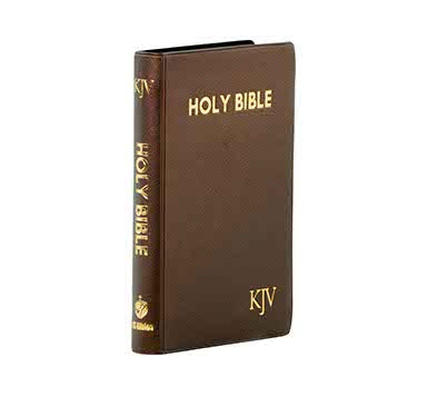 KJV COMPACT PEARL VINYL BROWN