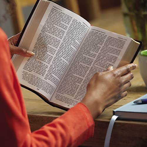 Kjv, Reference Bible, Personal Size Giant Print, Leather-Loo