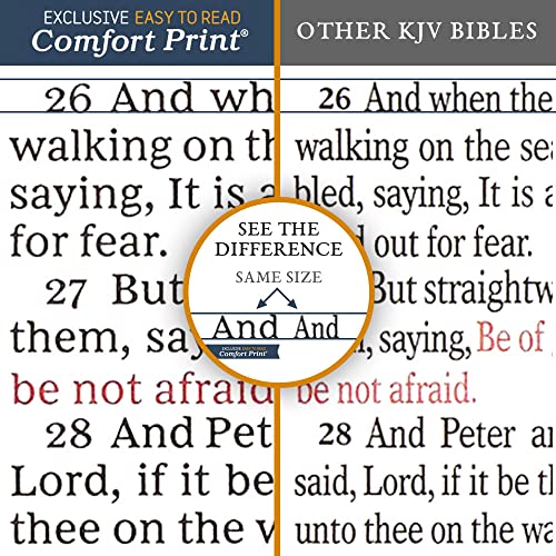 Kjv, Reference Bible, Personal Size Giant Print, Leather-Loo