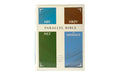 NIV, NKJV, NLT, The Message Parallel Bible