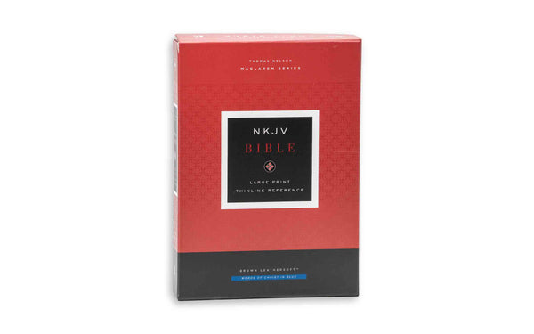 NKJV Large Print Thinline Reference Bible
