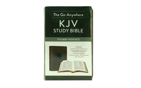 KJV Study Bible Go Anywhere Indexed