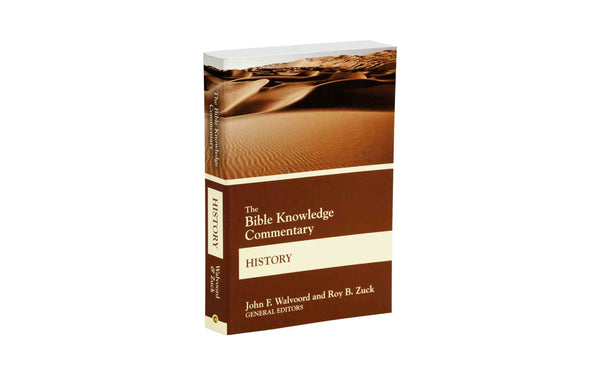 THE BIBLE KNOWLEDGE COMMENTARY HISTORY
