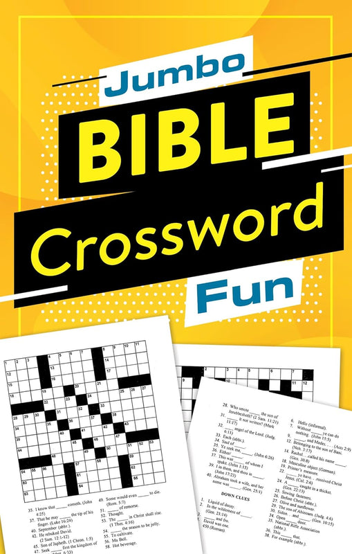 JUMBO BIBLE CROSSWORD FUN