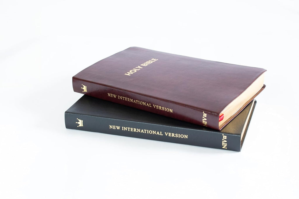 Niv English Bible Black Anglicized Version | Cromwell Bonded Leather | Thin Bible with Gilded Edge | Easy-to-Read Fonts | Easy to carry | Lifeway India Publication Leather Bound