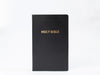 Niv English Bible Black Anglicised Version | Cromwell Bonded Leather | Thin Bible with Gilded Edge | Easy-to-Read Fonts | Easy to carry | Lifeway India Publication Leather Bound – 1 January 2024
