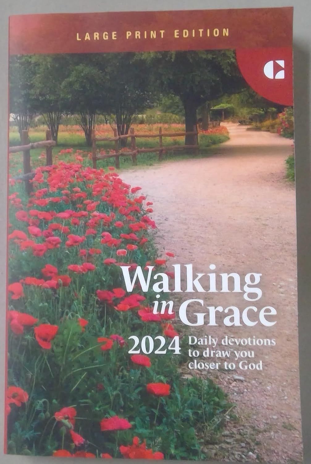 Walking in Grace 2023: Devotions for Every Day of the Year (Large Print)