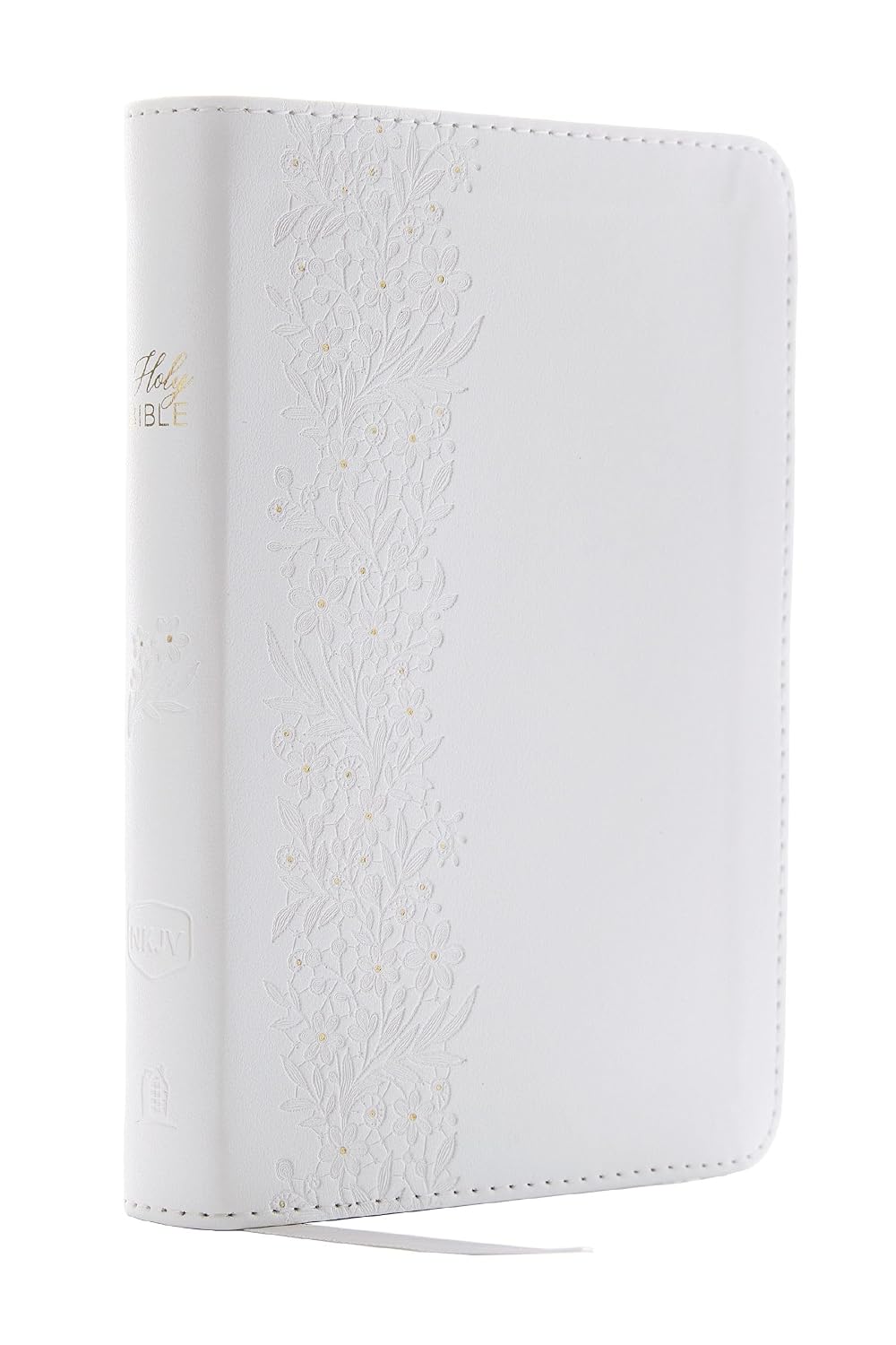 NKJV, Bride's Bible, Leathersoft, White, Red Letter, Comfort Print: Holy Bible, New King James Version