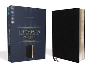 Niv, Thompson Chain-Reference Bible, Large Print, European Bonded Leather, (Harper Collins Publishers)
