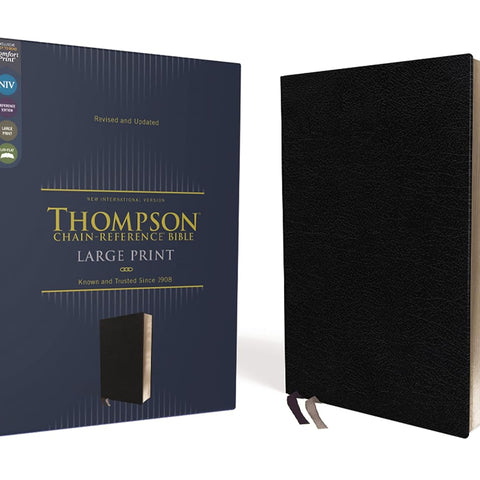 Niv, Thompson Chain-Reference Bible, Large Print, European Bonded Leather, (Harper Collins Publishers)