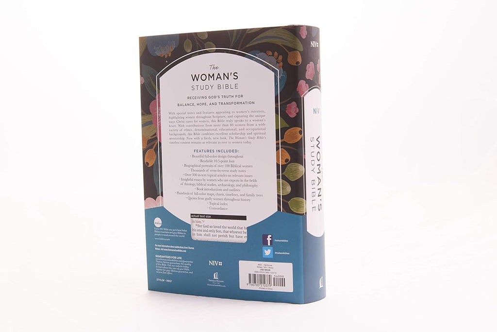 Niv, The Woman'S Study Bible, Hardcover, Full-Color Hardcover – 23