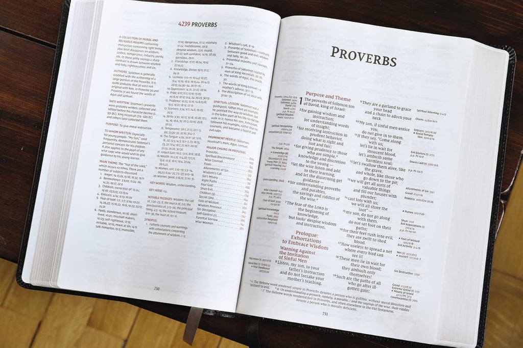 Niv, Thompson Chain-Reference Bible, Large Print, European Bonded Leather, (Harper Collins Publishers)