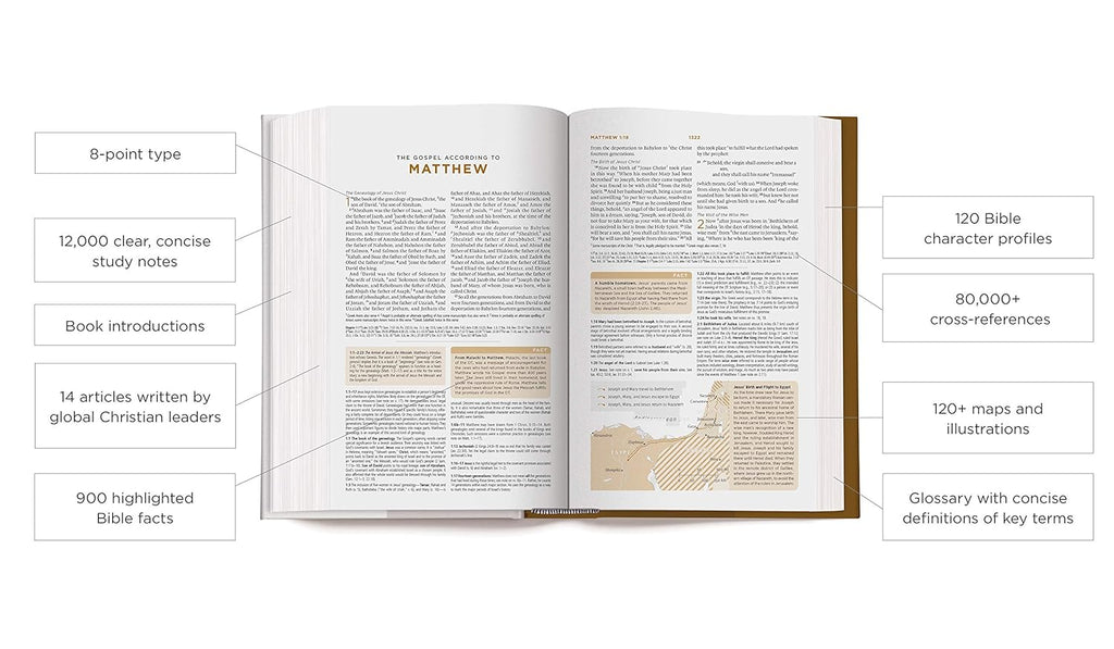 ESV Global Study Bible Hardcover – Brand New