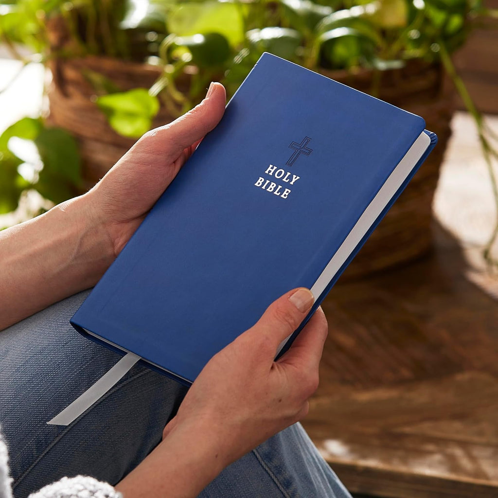 KJV Holy Bible: Value Ultra Thinline, Blue Leathersoft, Red Letter, Comfort Print: King James Version