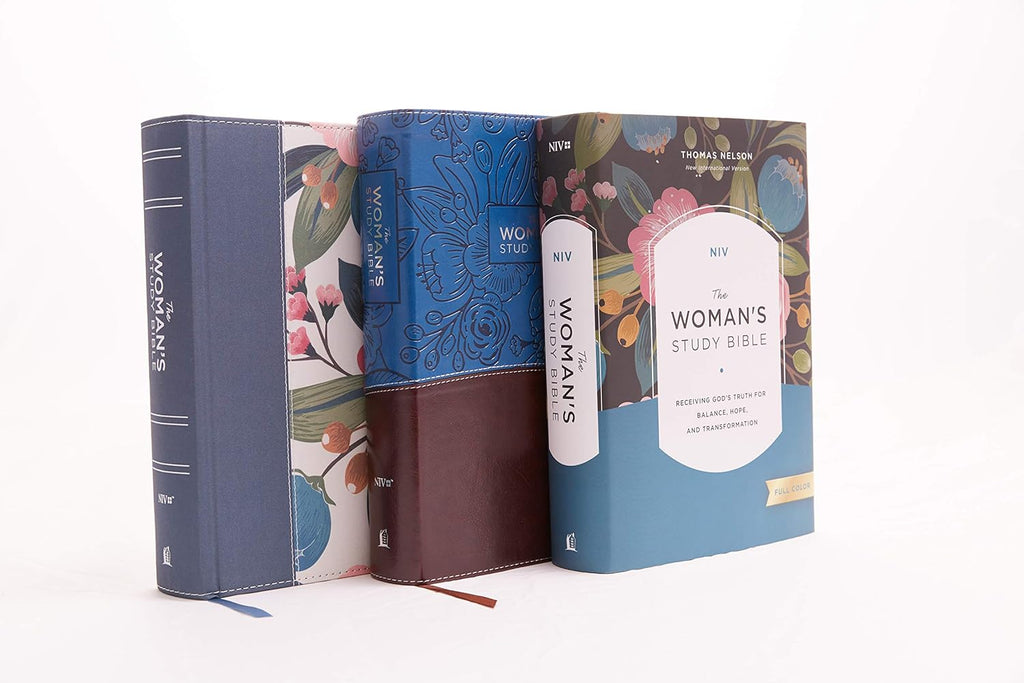Niv, The Woman'S Study Bible, Hardcover, Full-Color Hardcover – 23