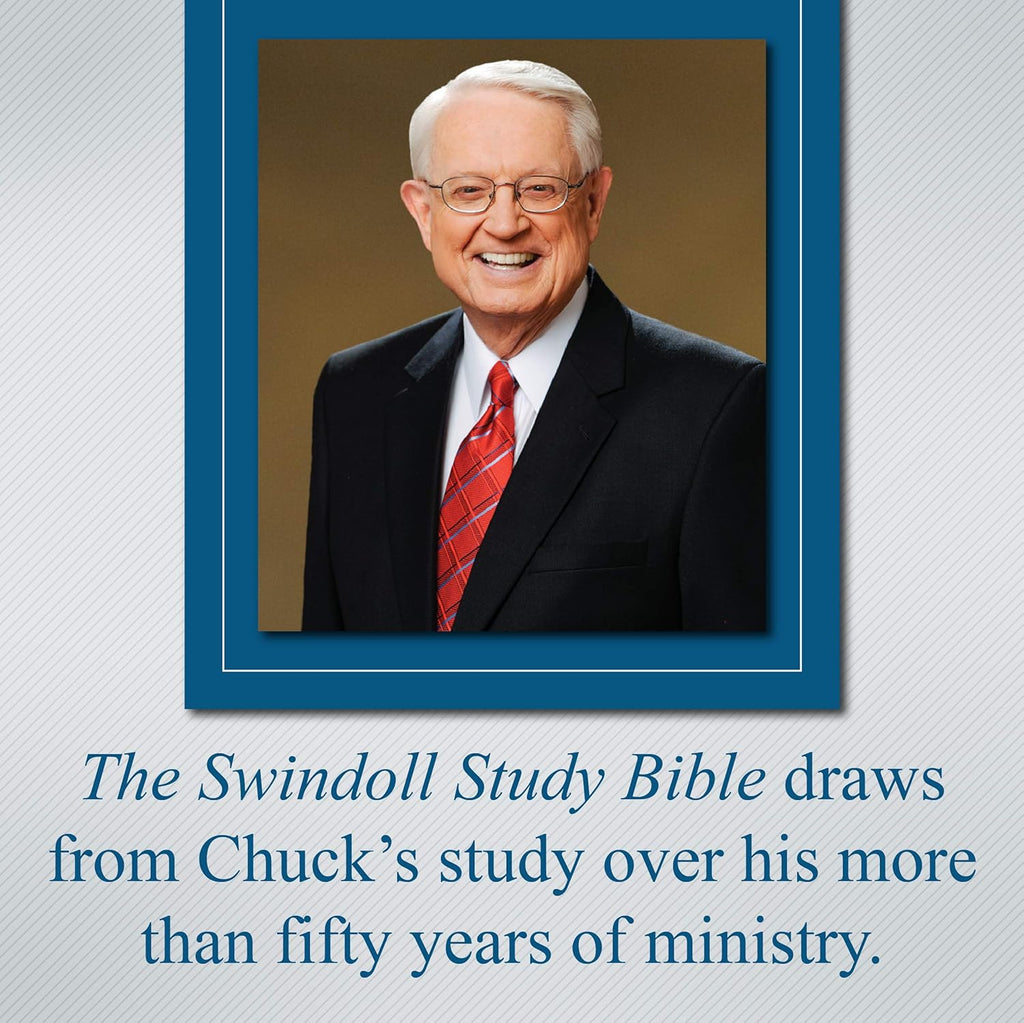 The Swindoll Study Bible NLT Hardcover – Illustrated