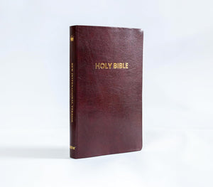 Niv English Bible Brown Anglicised Version | Cromwell Bonded Leather | Thin Bible with Gilded Edge | Easy-to-Read Fonts | Easy to carry | Lifeway India Publication Leather Bound