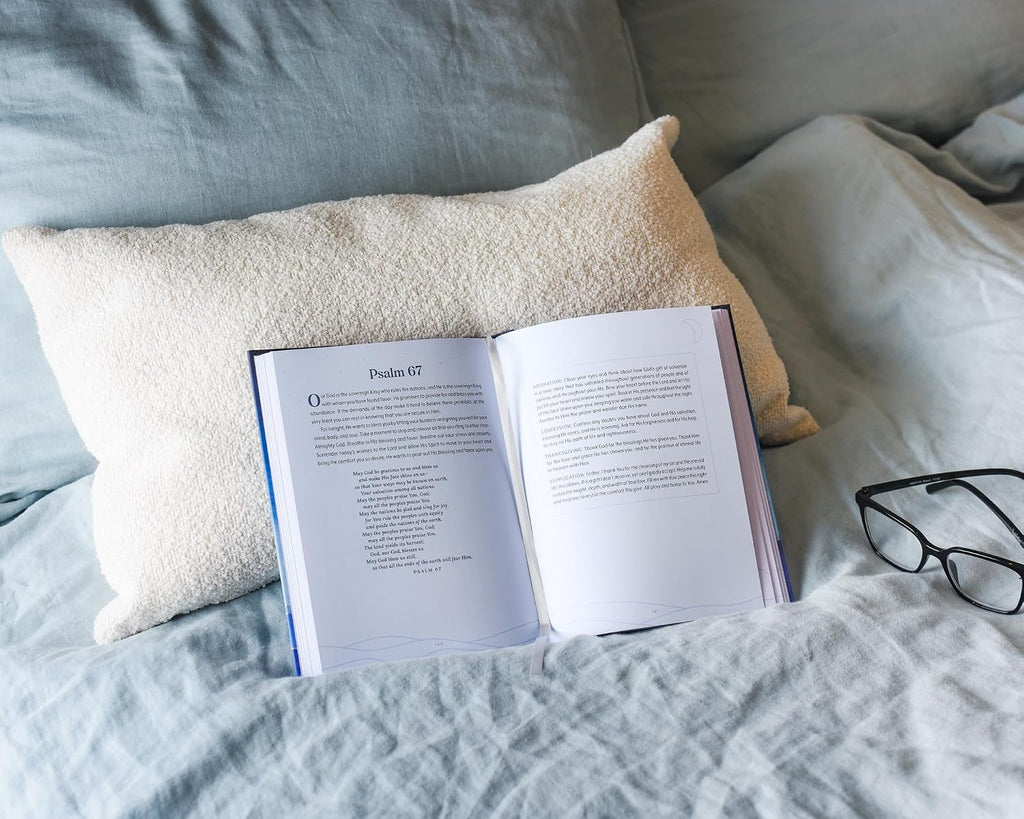 Sleep Psalms: Nightly Moments of Mindfulness and Rest (A 100-Day Prayer Devotional to Make Bedtime More Relaxing and Help You Sleep Better)
