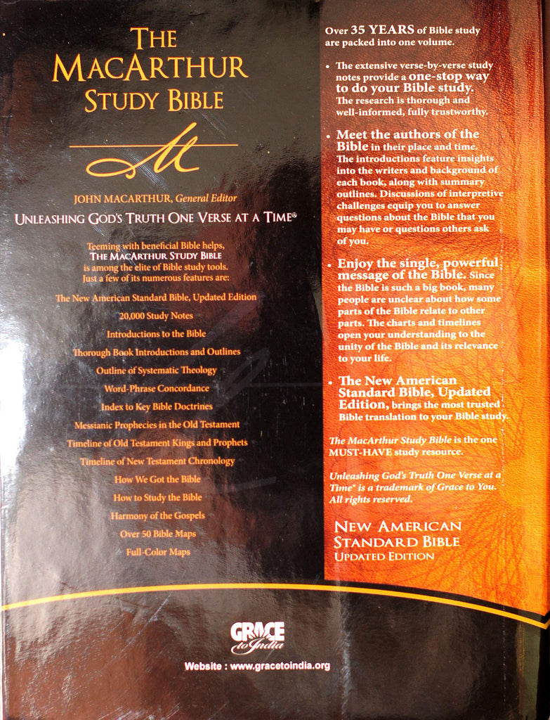 MacArthur Study Bible (NASB)
