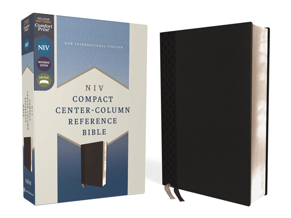 NIV Compact Reference Bible (Black)
