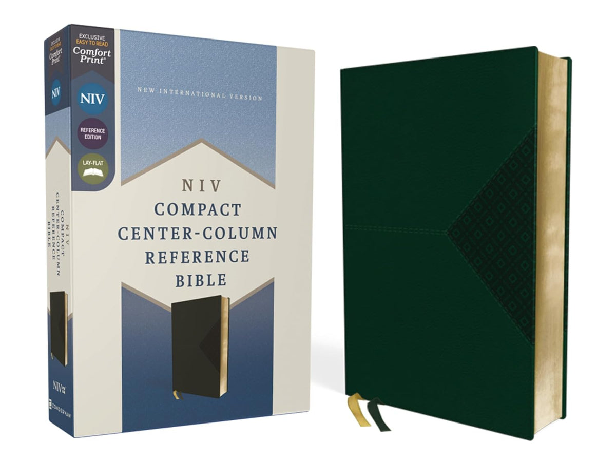NIV Compact Reference Bible (Green)