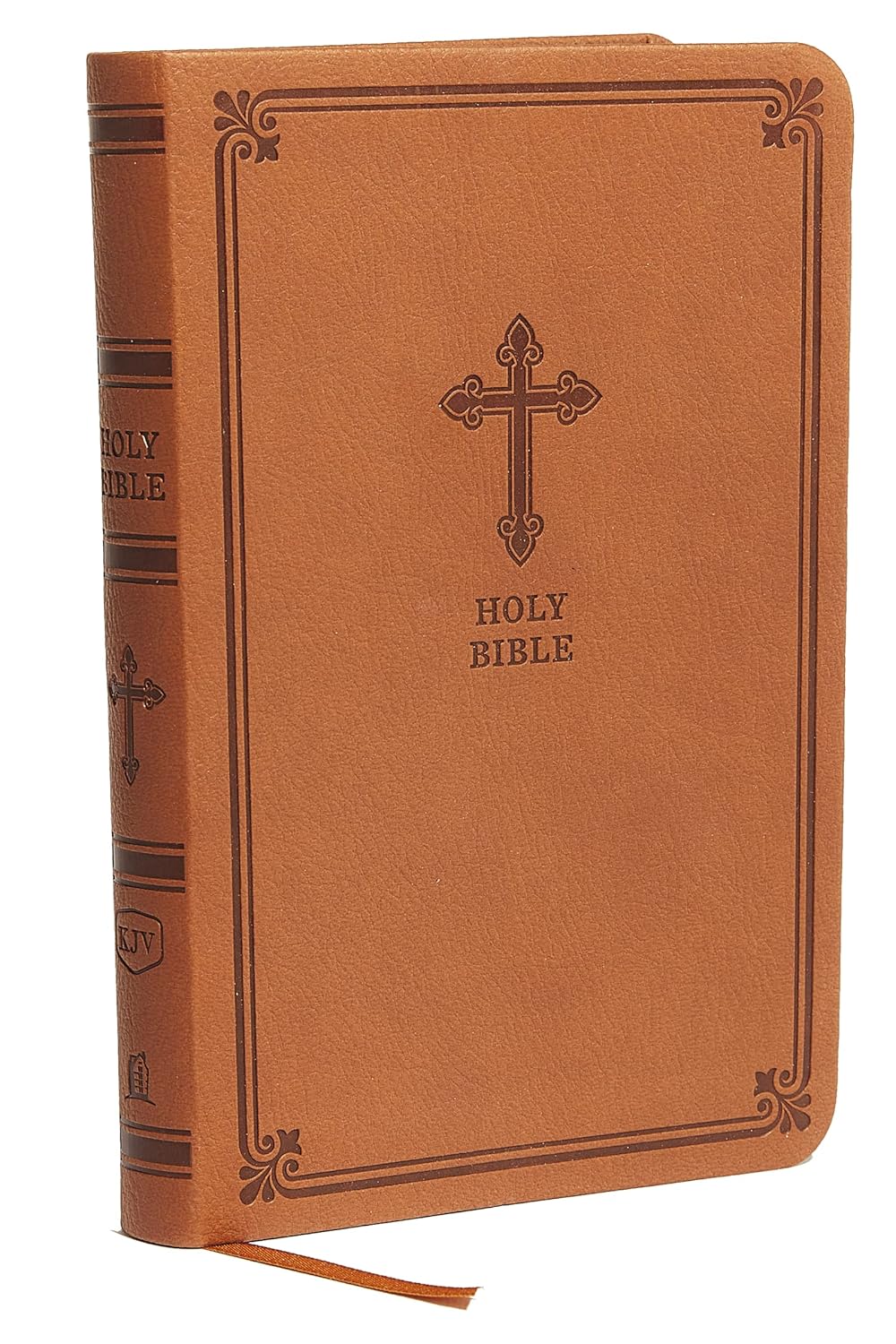 KJV Compact Thinline Bible (Brown)