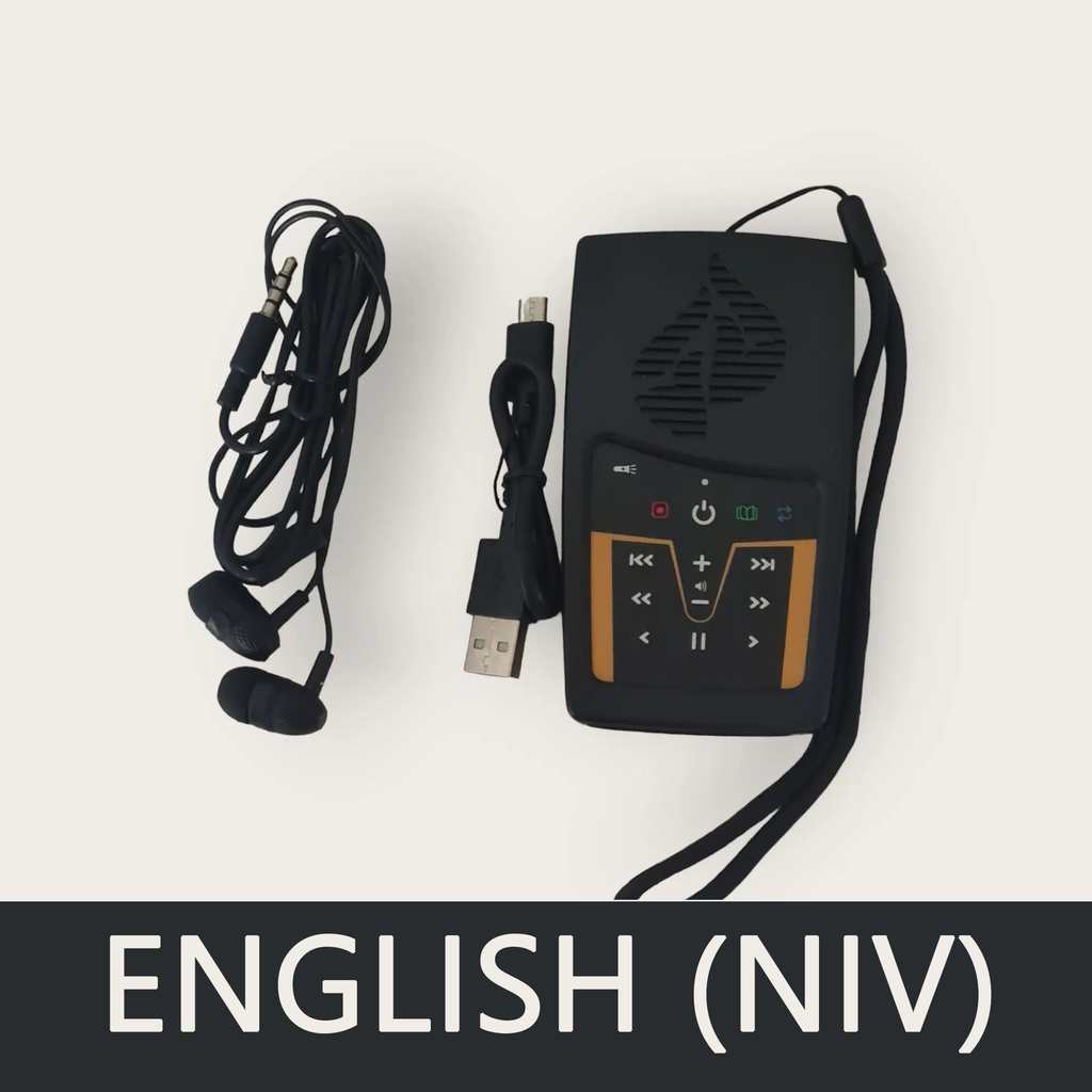 English Audio Bible - NIV Audio Bible - Electronic Holy Bible Audio Player in English for Seniors, Kids and The Blind