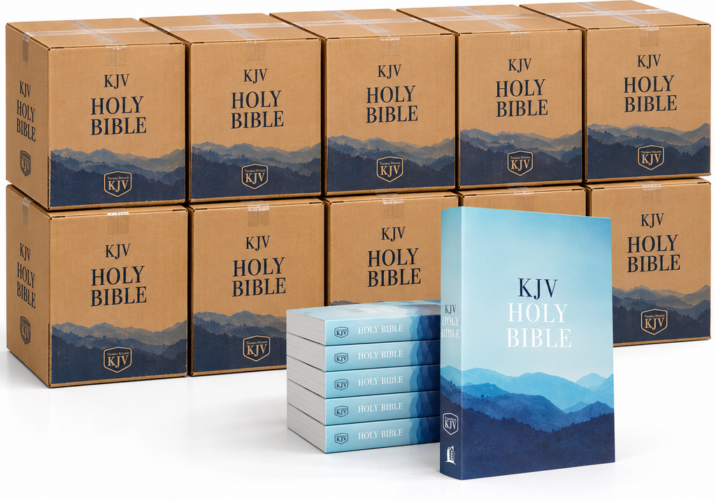KJV, Value Outreach Bible, Paperback: Holy Bible, King James Version - Case of 28 - Bulk Sale