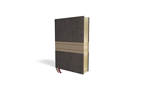 Holy Bible: New International Version, Chocolate / Tan, Leathersoft, Thinline