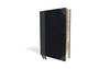Holy Bible: New International Version, Black/Gray Leathersoft, Thinline Bible: Red Letter Edition