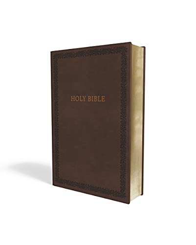 NIV, Holy Bible, Soft Touch Edition, Leathersoft, Brown, Com
