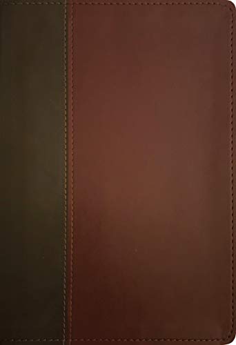 KJV Large Print Thinline Reference Bible, Filament Enabled E: King James Version, Brown & Mahogany Leatherlike, Thinline Reference, Red Letter, Filament Enable,