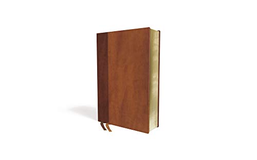 Holy Bible: New International Version, Brown Leathersoft, Giant Print: Red Letter Edition, Comfort Print