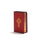 KJV Large Print Compact Reference Bible, Celtic Cross Crimson LeatherTouch