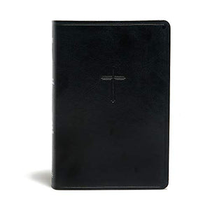 KJV Everyday Study Bible, Black LeatherTouch, Black Letter, Pure Cambridge Text, Study Notes and Comentary, Illustrations, Aricles, Charts, Easy-to-Carry, Easy-to-Read Bible MCM Type