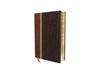 NIV & The Message Parallel Study Bible: Dark Caramel/Black Cherry Italian Duo-Tone