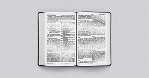 ESV Large Print Value Thinline Bible: English Standard Version Value Thinline Bible, Black, Trutone