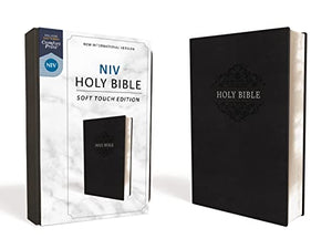NIV, Holy Bible, Soft Touch Edition, Leathersoft, Black, Com