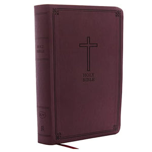 KJV Holy Bible, Personal Size Giant Print Reference Bible, Burgundy Leathersoft, 43,000 Cross References, Red Letter, Comfort Print: King James Version: Holy Bible, King James Version