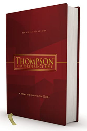 NKJV, Thompson Chain-Reference Bible, Hardcover, Red Letter: New King James Version, Red Letter