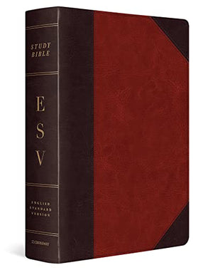 ESV Study Bible, Large Print (TruTone, Brown/Cordovan, Portfolio Design): English Standard Version, Brown/Cordovan, Trutone, Portfolio Design