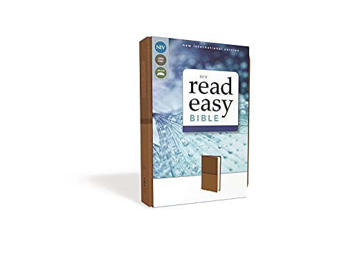 Holy Bible: New International Version, Tan, Italian Duo-tone, Readeasy Bible