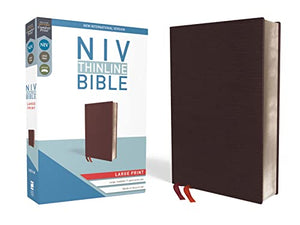 Holy Bible: New International Version, Burgundy, Bonded Leather, Thinline Bible: Red Letter Edition