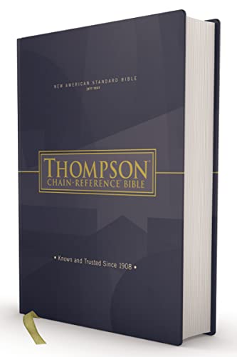 NASB, Thompson Chain-Reference Bible, Hardcover, Red Letter, 1977 Text: New American Standard Bible, 1977 Text, Red Letter